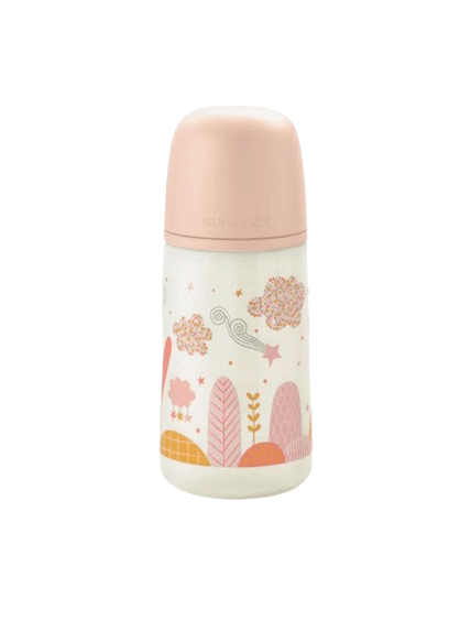 SUAVINEX Πλαστικό Μπιμπερό Με Θηλή Σιλικόνης SX-Pro Physio Dreams Pink 270ml (3+ μηνών)