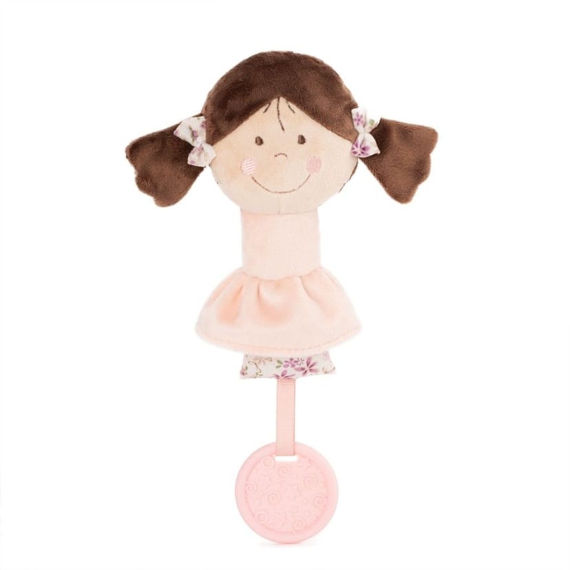 TEDSY Βρεφική Κουδουνίστρα Με Μασητικό Carmen