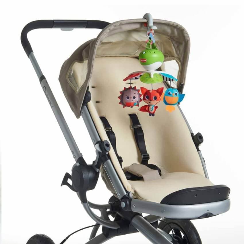 TINY LOVE Περιστρεφόμενο Μουσικό Φορητό Παιχνίδι Take Along Meadow Days (3 Σε 1)