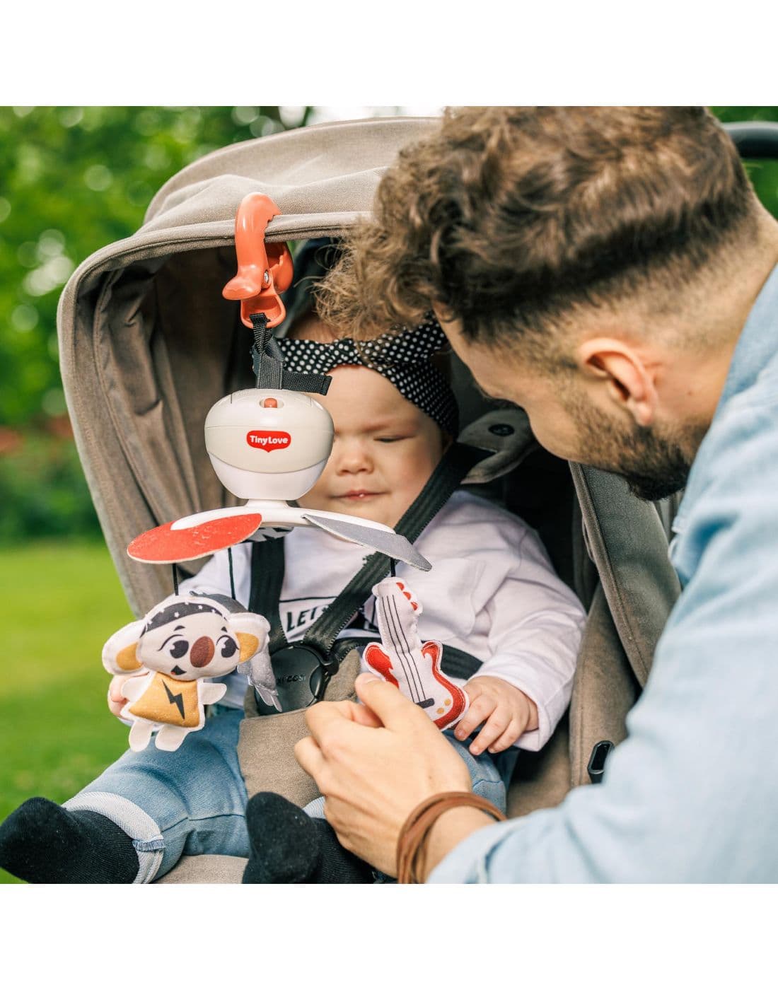 TINY LOVE Περιστρεφόμενο Μουσικό Φορητό Παιχνίδι Take Along Rock n Roll (3 Σε 1)