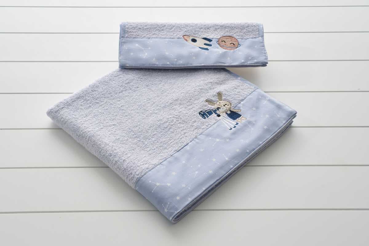 VESTA HOME Σετ Βρεφικές Πετσέτες Astra (2 Τεμάχια)