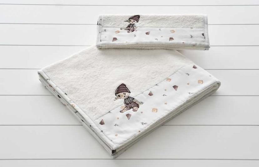 VESTA HOME Σετ Βρεφικές Πετσέτες Pinocchio (2 Τεμάχια)