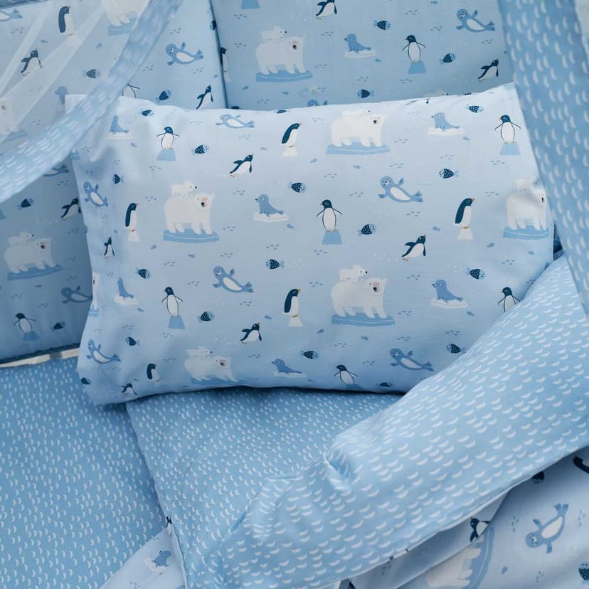 VESTA HOME Σετ Σεντόνια Λίκνου Arktos (3 Τεμάχια)