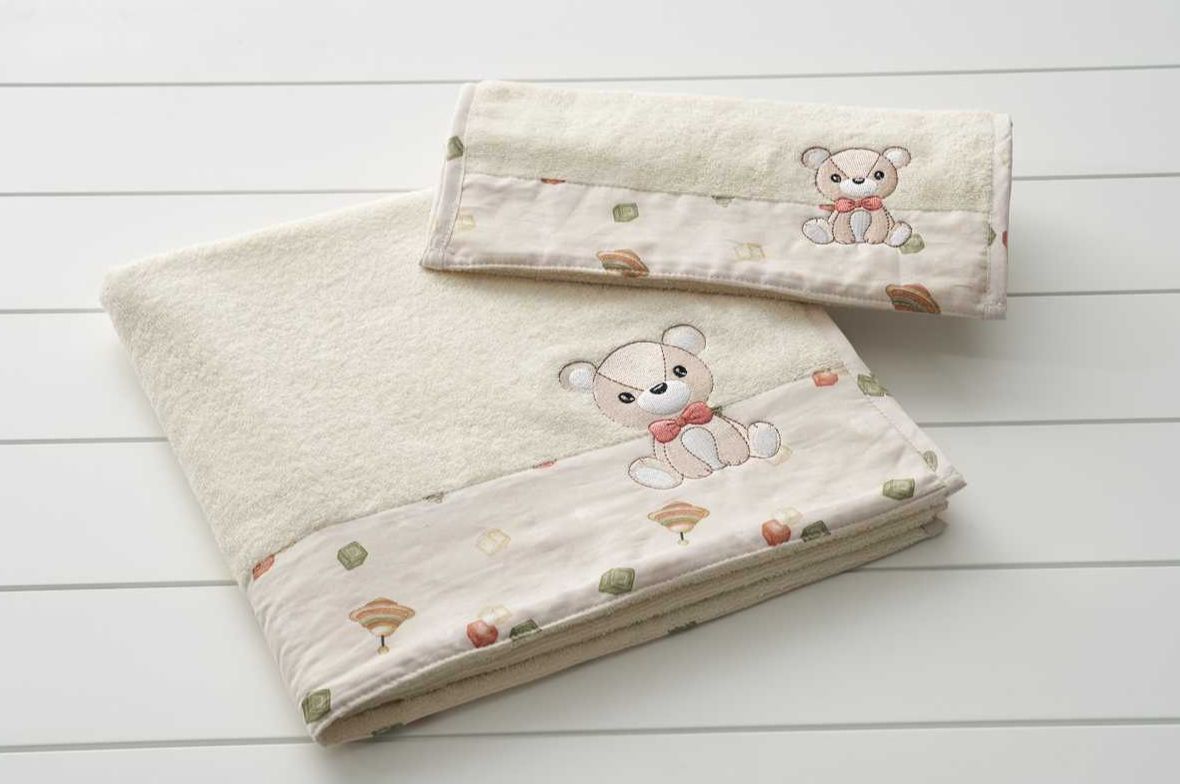 VESTA HOME Σετ Βρεφικές Πετσέτες Berry (2 Τεμάχια)