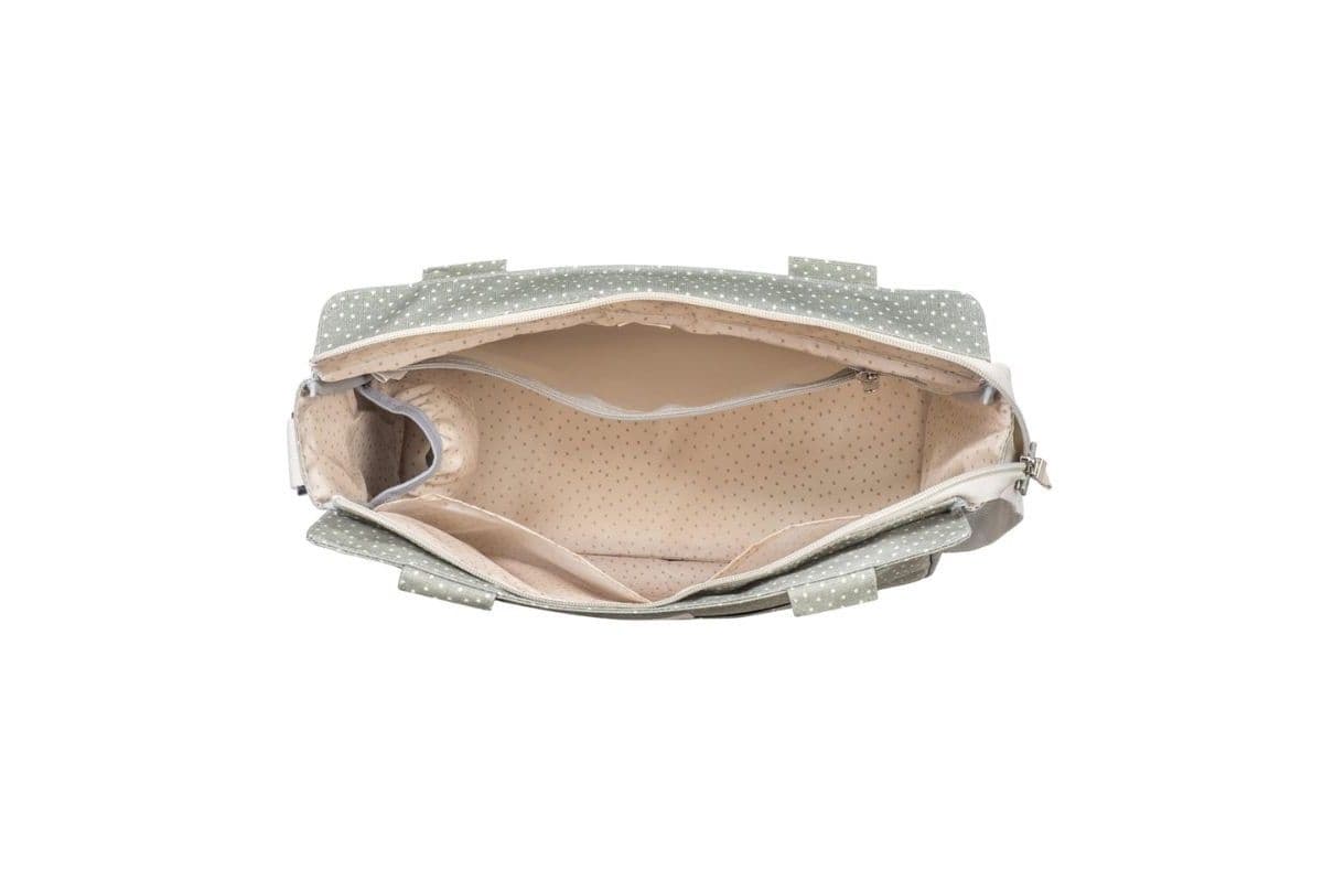 WALKING MUM Τσάντα Αλλαξιέρα Μαμάς Poppy Olive Πουά