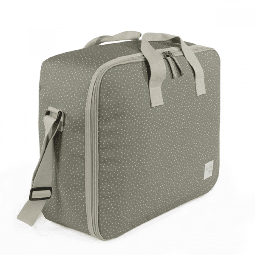 WALKING MUM Τσάντα Μαιευτηρίου Poppy Olive Πουά